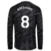 Fotbalové dres Arsenal Odegaard 8 Venkovní 2022-23 Dlouhý Rukáv